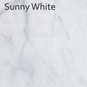 Sunny White Marble
